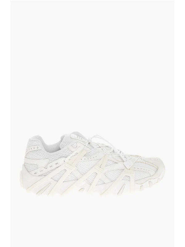 Diesel White Low Top Sneakers - Image 3