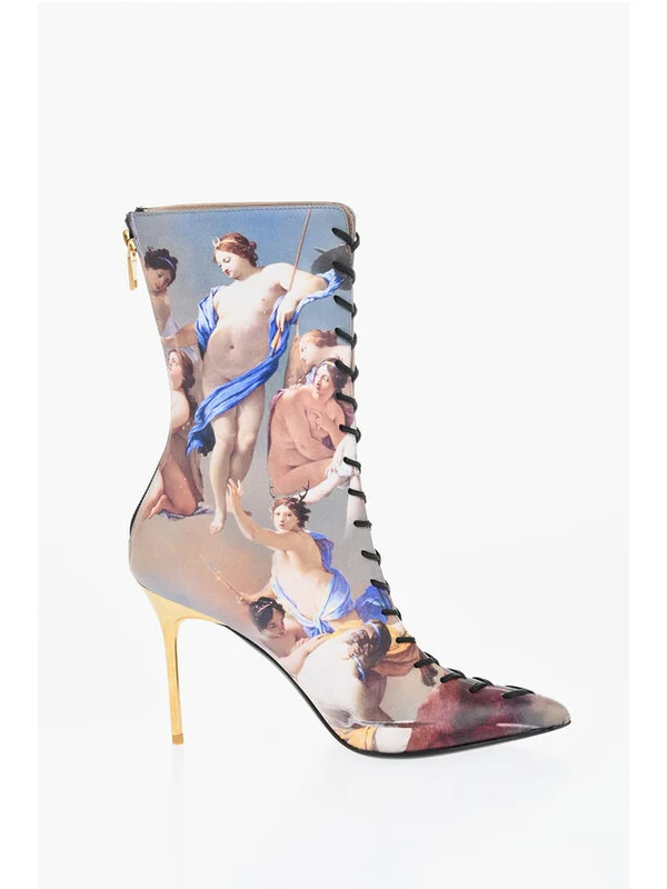 Balmain Multicolor Lace-Up Boots - Image 3