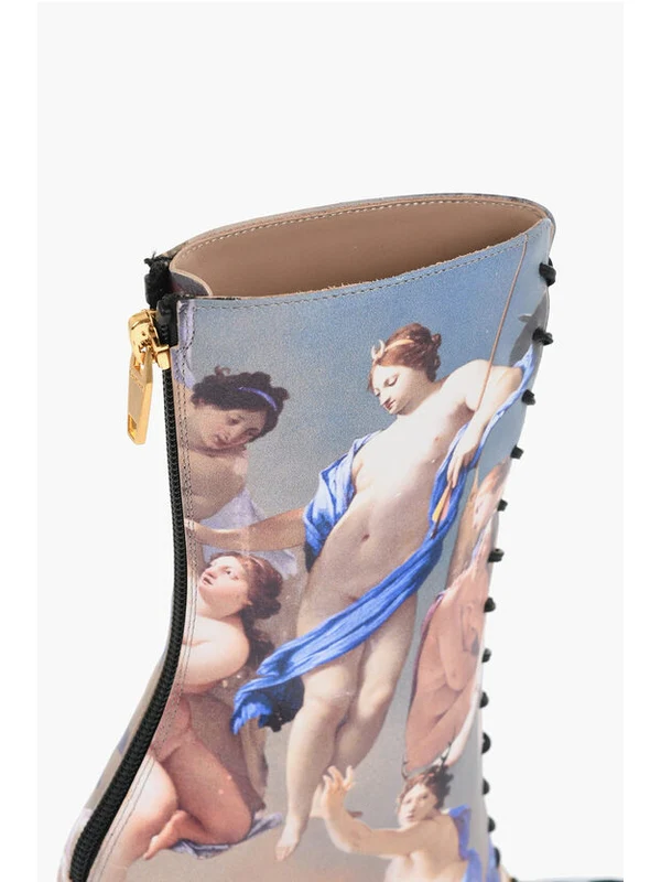 Balmain Multicolor Lace-Up Boots - Image 4