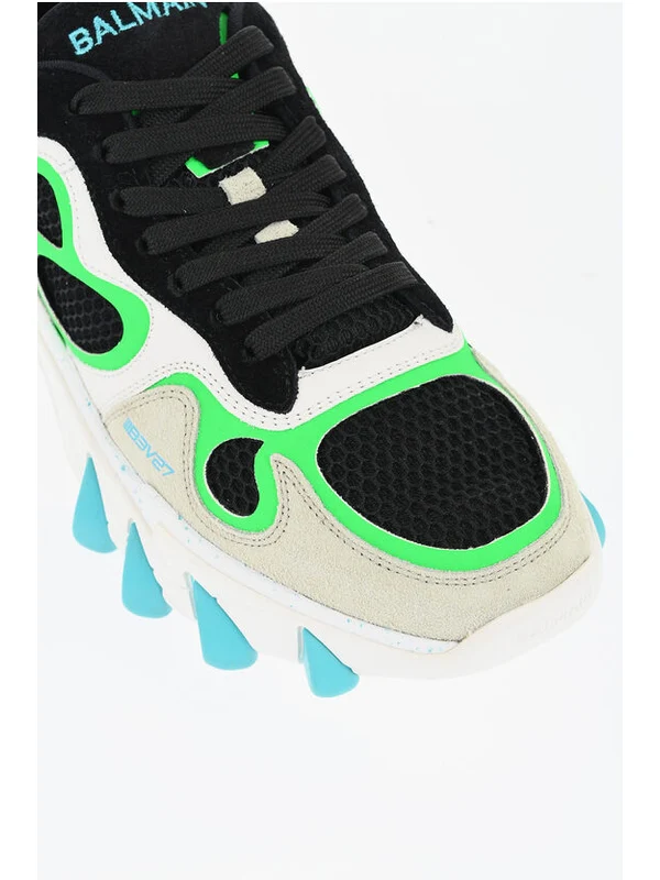 Balmain Multicolor Low Top Sneakers - Image 4