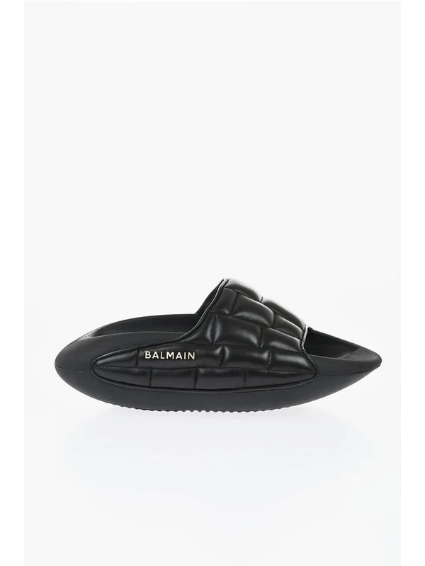 Balmain Black Slides - Image 3