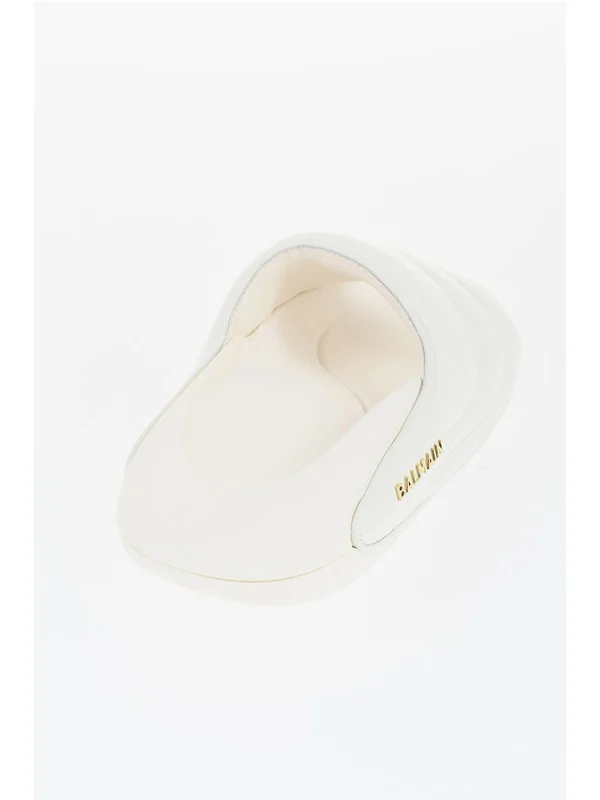 Balmain White Slides - Image 3