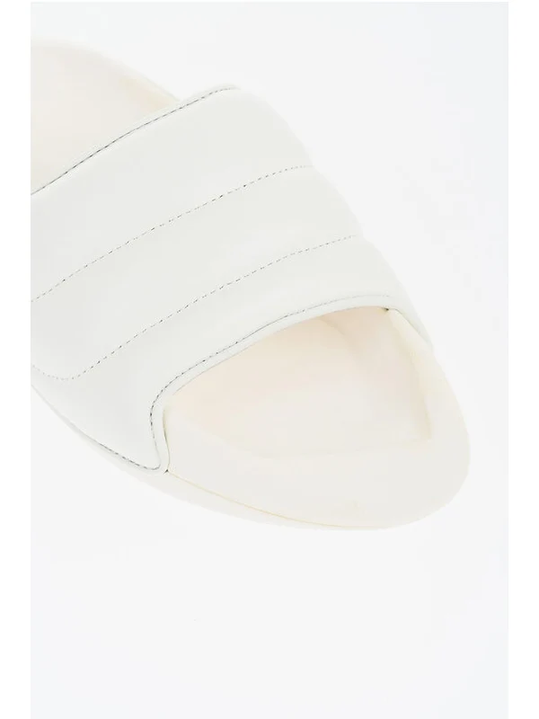 Balmain White Slides - Image 4