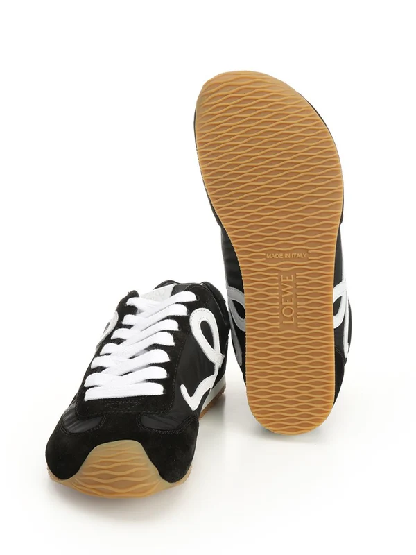 Loewe Black Low Top Sneakers - Image 5