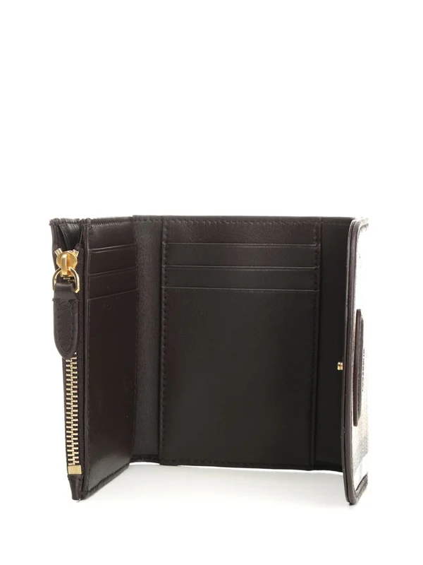 Burberry Beige Checked Wallets - Image 4