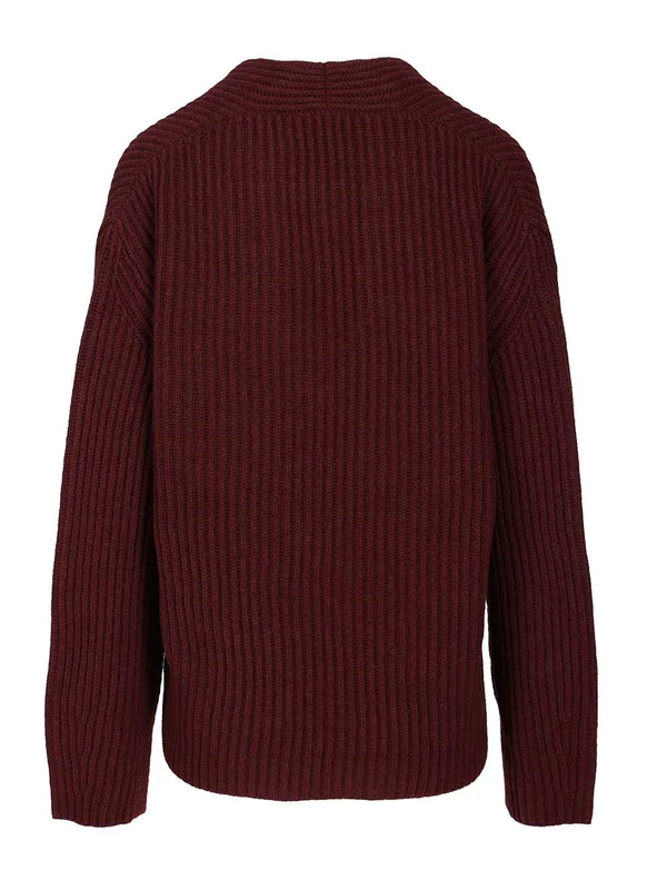 Forte_Forte Burgundy Knitted - Image 2