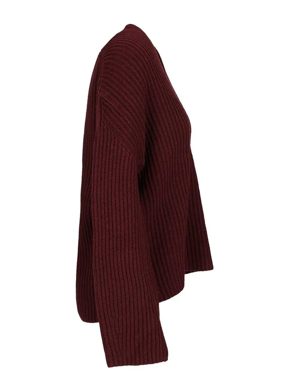 Forte_Forte Burgundy Knitted - Image 3