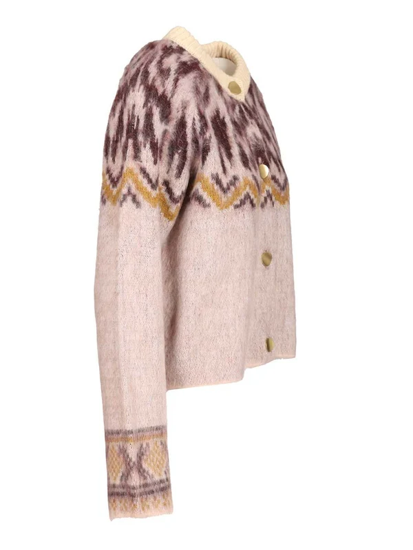 Forte_Forte Pink Cardigans - Image 3