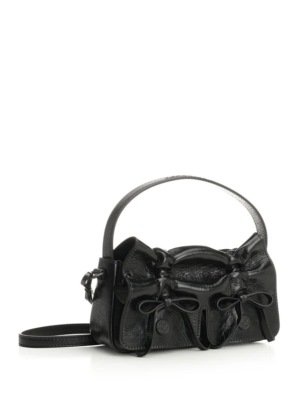 Acne Studios Multipocket Black Micro Shoulder Bags - Image 2