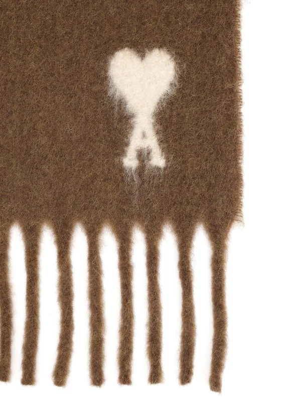 Ami Brown Wool Mufflers - Image 2