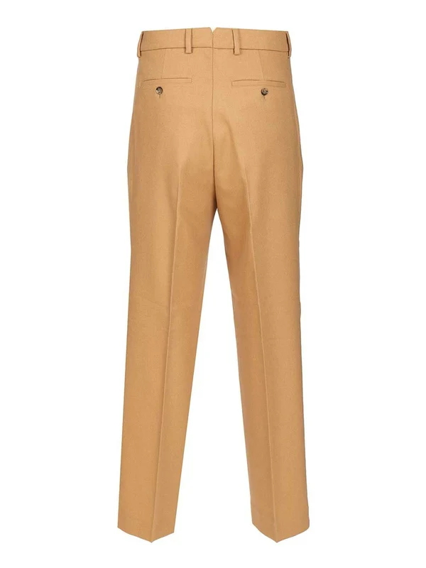 Ami Beige Tailored Pants - Image 2
