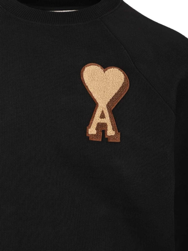 Ami Black Sweatshirts - Image 3