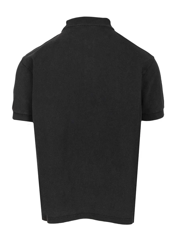 Balenciaga Black Polo Shirts - Image 2