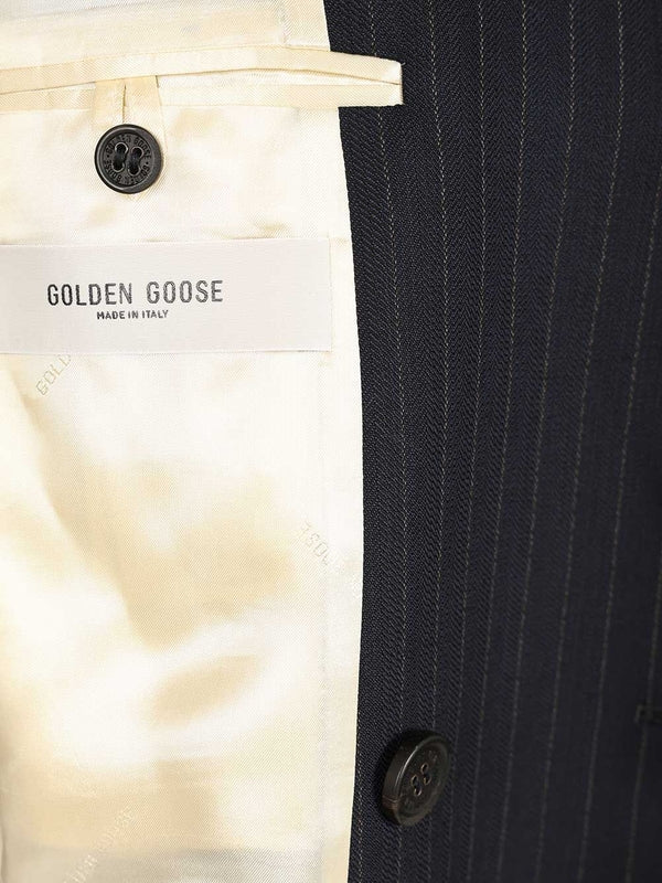 Golden Goose Blue Tailored Jackets - Image 5