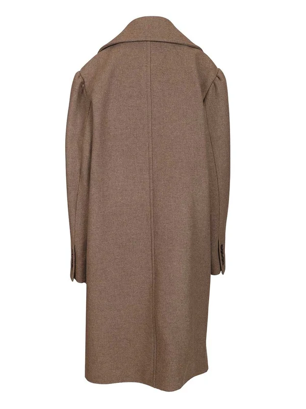 Dries Van Noten Brown Coats - Image 2