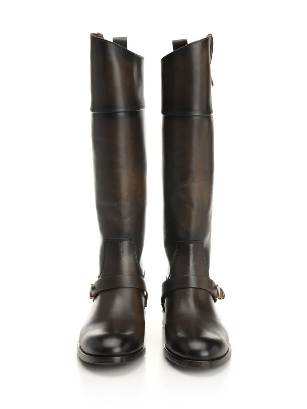 Golden Goose Brown Middle Boots - Image 5