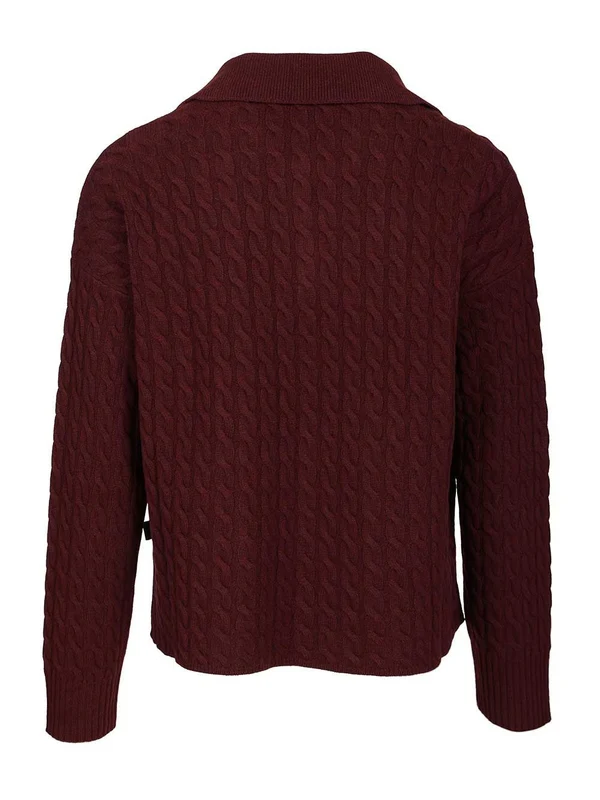 Ami Burgundy Knitted - Image 2