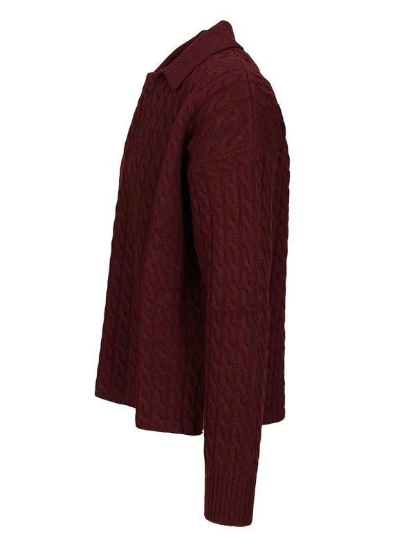 Ami Burgundy Knitted - Image 3