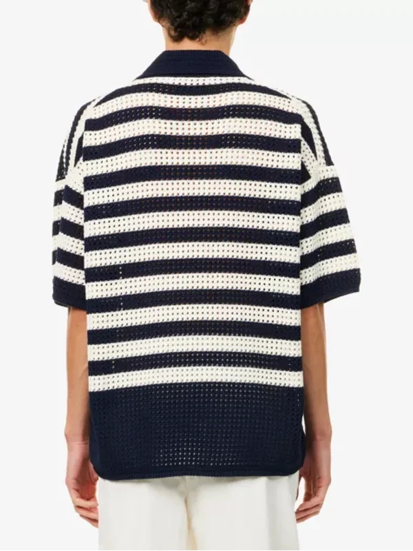 Gucci Navy Polo Shirts - Image 3