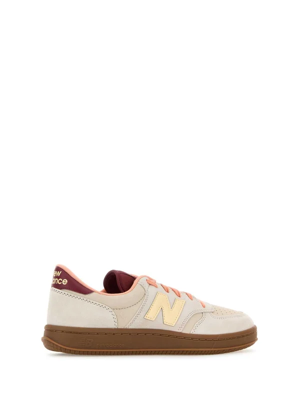 New Balance Beige Low Top Sneakers - Image 3
