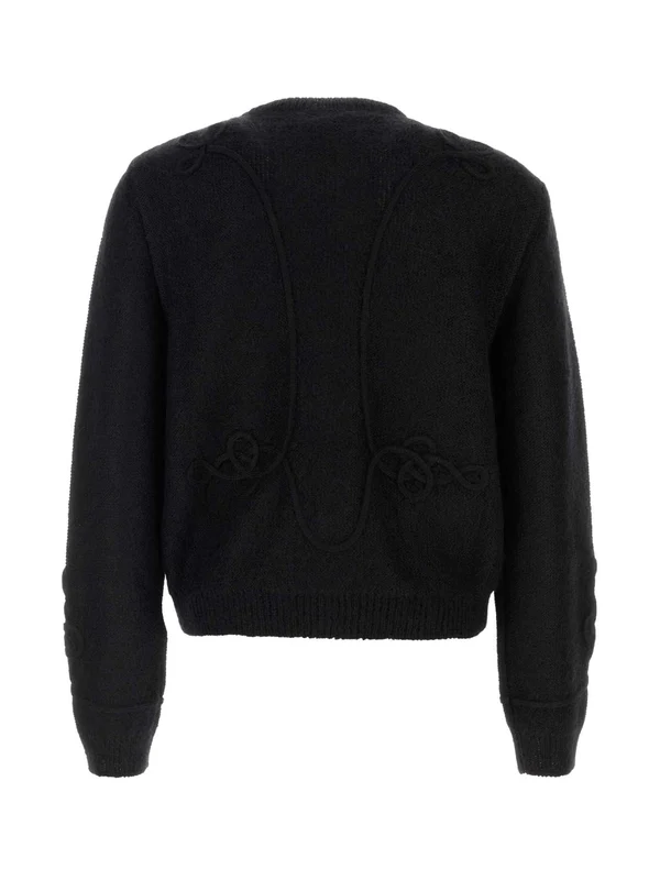 Alexander Mcqueen Black Cardigans - Image 2