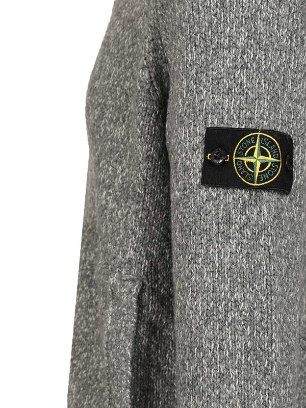 Stone Island Grey Cardigans - Image 4