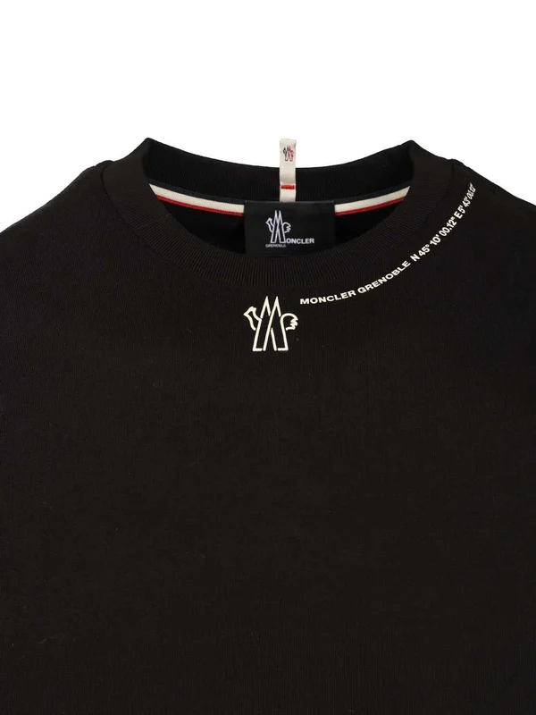 Moncler Black Half Sleeve - Image 3