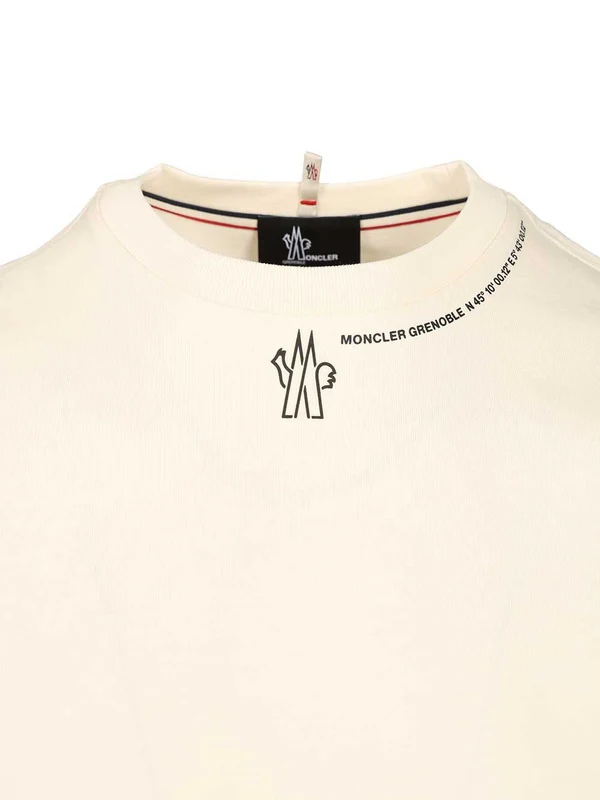 Moncler White Half Sleeve - Image 3