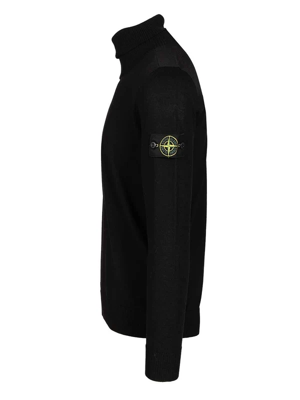 Stone Island Black Knitted - Image 3