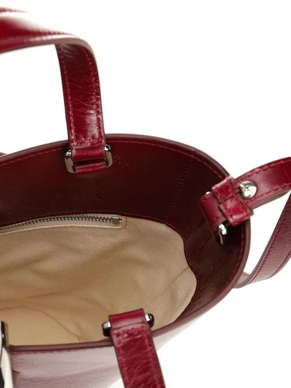 Jacquemus Burgundy Tote Bags - Image 4