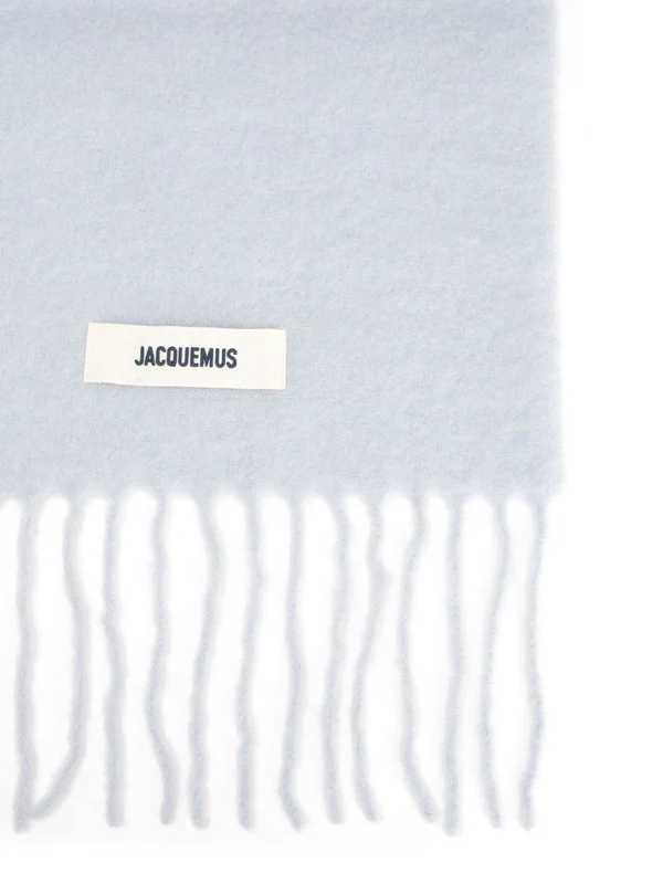 Jacquemus Blue Wool Mufflers - Image 2