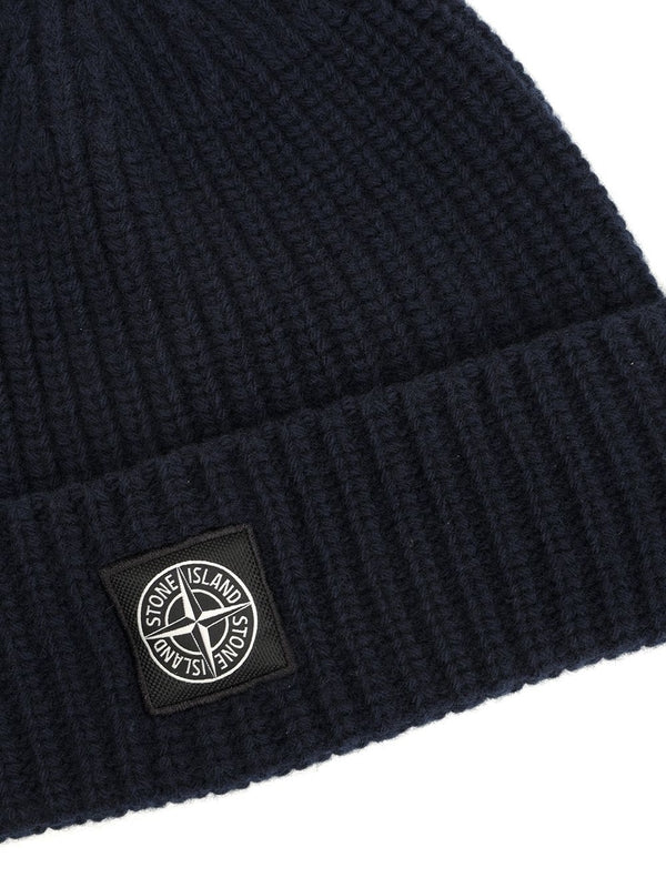 Stone Island Blue Beanies - Image 2
