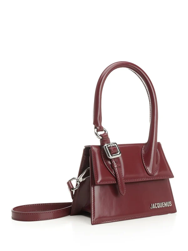 Jacquemus Burgundy Tote Bags - Image 2