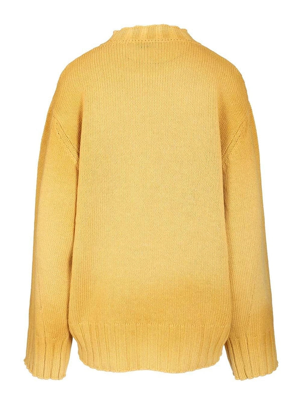 The Attico Beige Yellow Knitted - Image 2