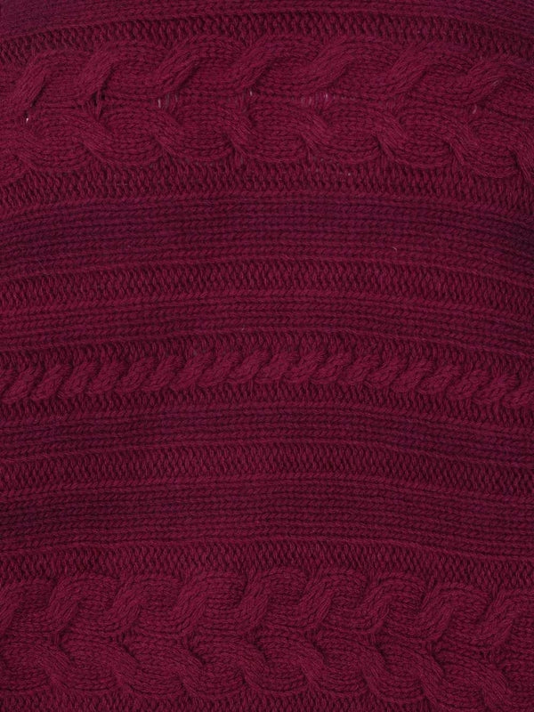 The Attico Burgundy Cardigans - Image 4