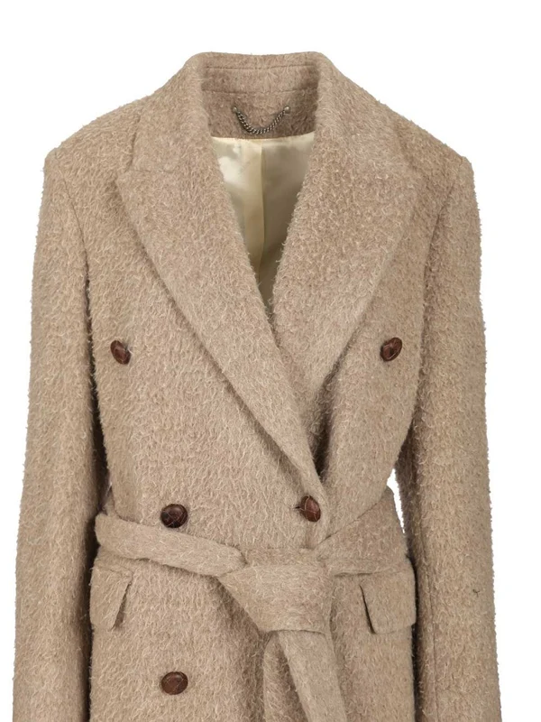 Golden Goose Beige Coats - Image 4