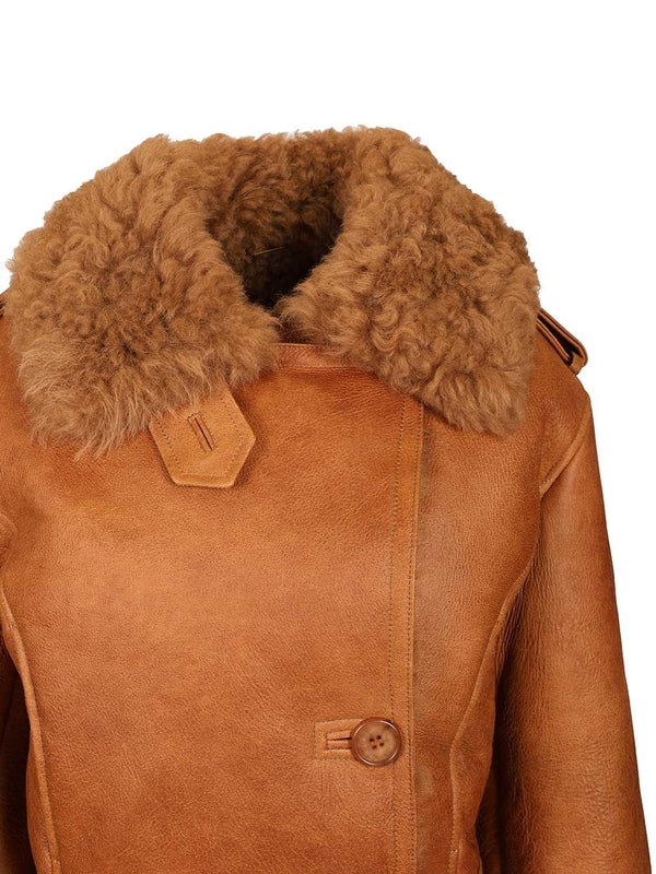 Chloe Orange Fur & Shearling - Image 4