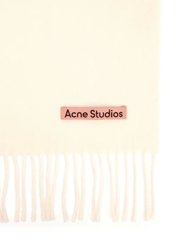 Acne Studios Fringe Wool Muffler - Image 2