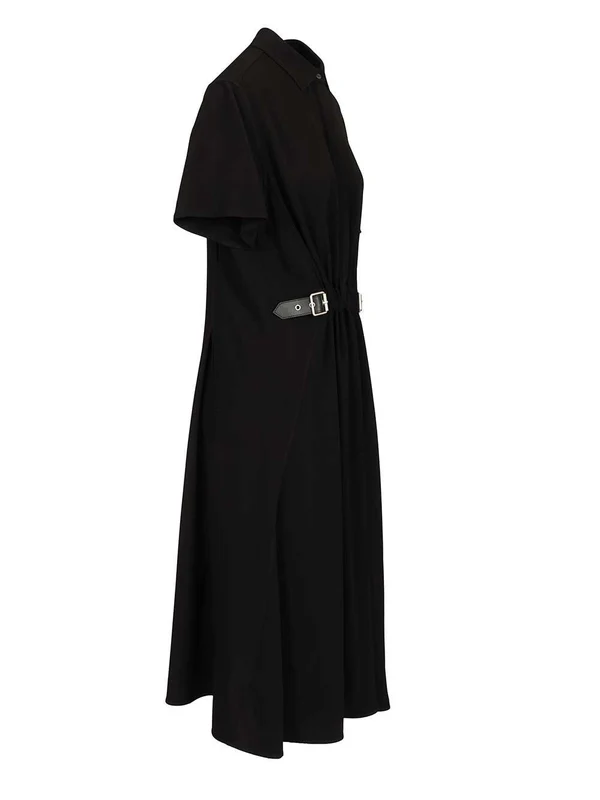 Loewe Black Midi Dress - Image 3