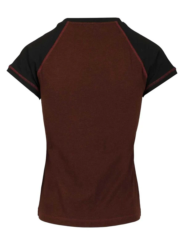 Loewe Black Burgundy Half Sleeve - Image 2