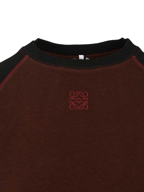 Loewe Black Burgundy Half Sleeve - Image 3