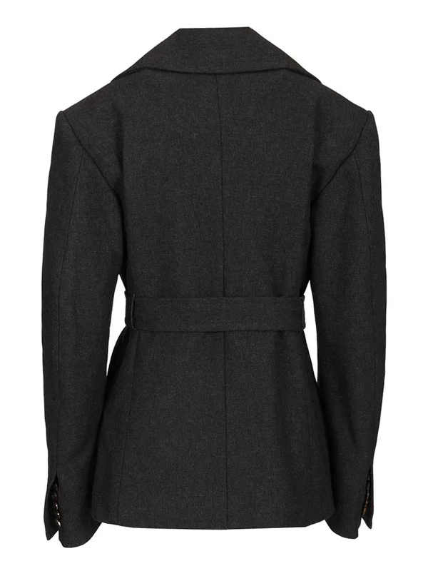 Dries Van Noten Grey Coats - Image 2