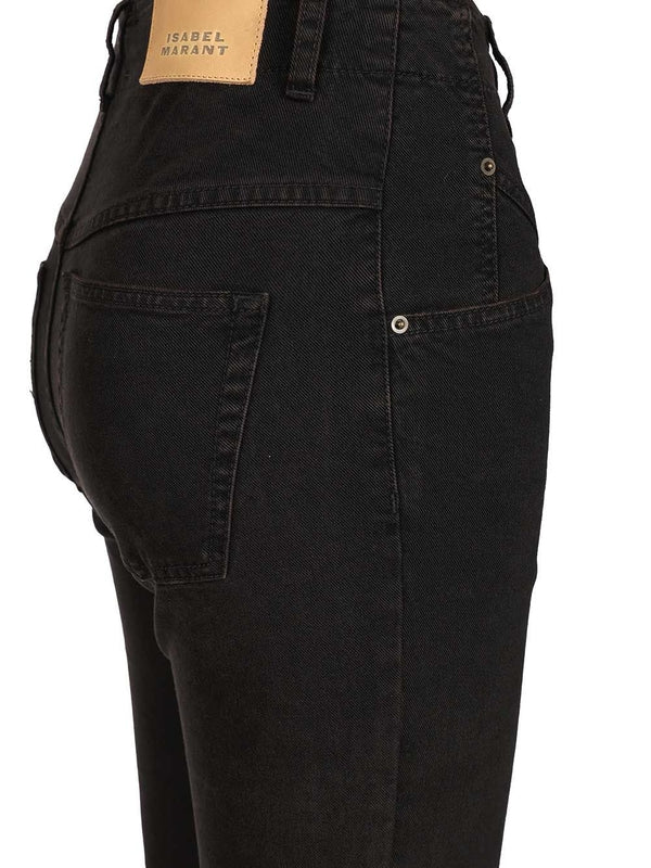 Isabel Marant Black Denim Pants - Image 4