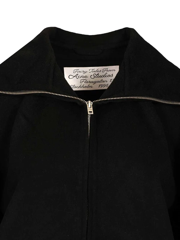 Acne Studios Wool Zip-Up Cardigan - Image 4