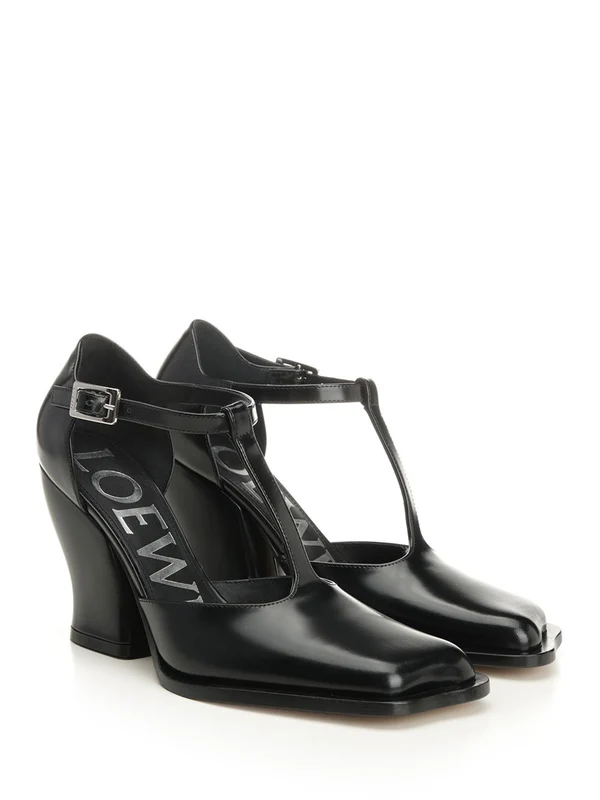 Loewe Black Sandal Heels - Image 3