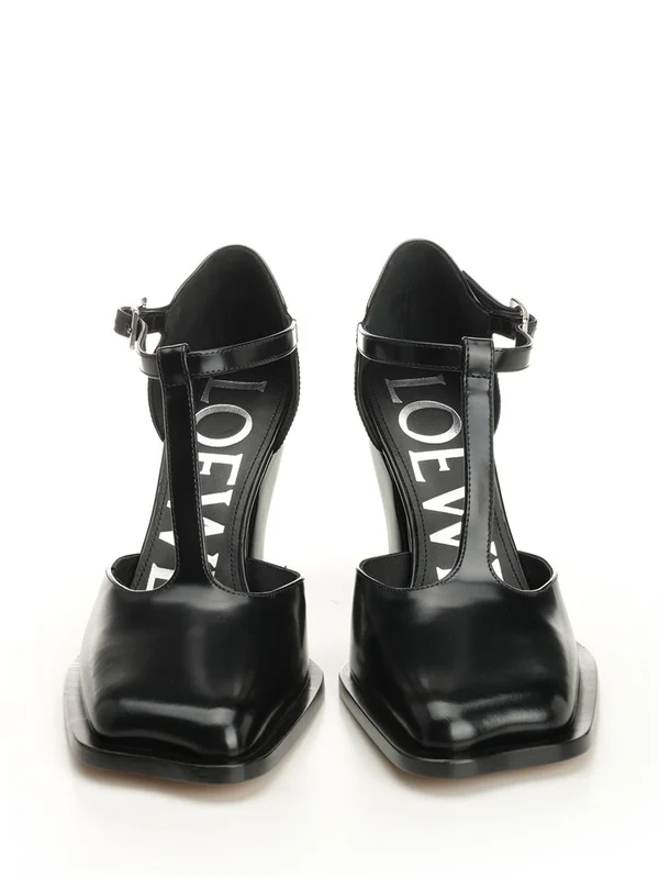 Loewe Black Sandal Heels - Image 5