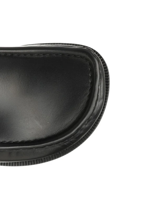 Loewe Campo Leather Penny Loafers - Image 4
