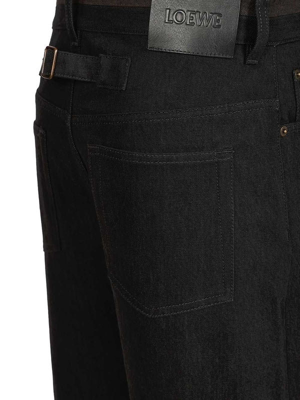 Loewe Black Denim Pants - Image 5