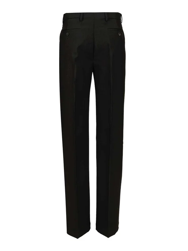 Rick Owens Black Tailored Pants - Image 2