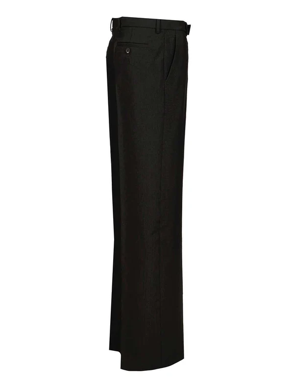 Rick Owens Black Tailored Pants - Image 3